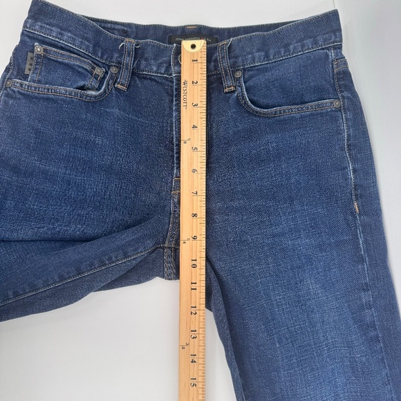 John Varvatos Jeans Men 28 Blue Star USA Denim Dark Wash Classic Straight Leg - Picture 12 of 14